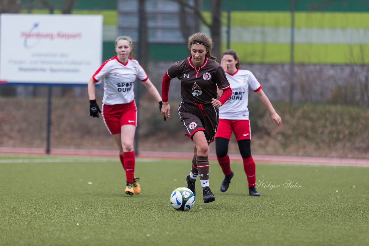 Bild 231 - B-Juniorinnen Walddoerfer - St.Pauli : Ergebnis: 4:1